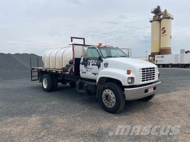 GMC C7500 Platte bakwagens