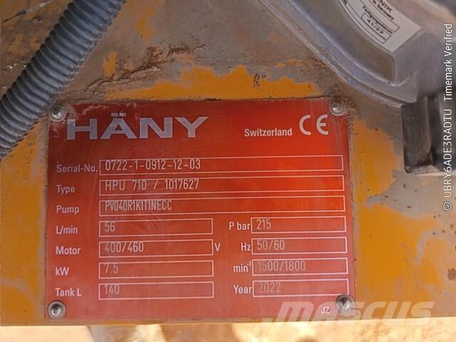  Hany HPU710 Accessoires