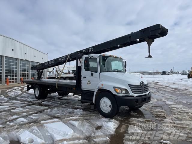 Hino 338 Platte bakwagens