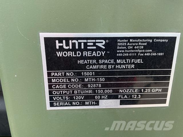 Hunter MTH-150 Verhittings en ontdooi apparatuur