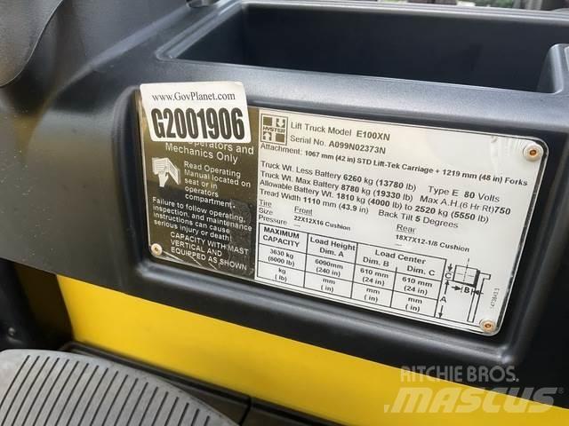 Hyster E100XN Elektrische heftrucks