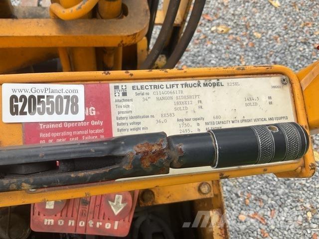 Hyster E25XL Elektrische heftrucks