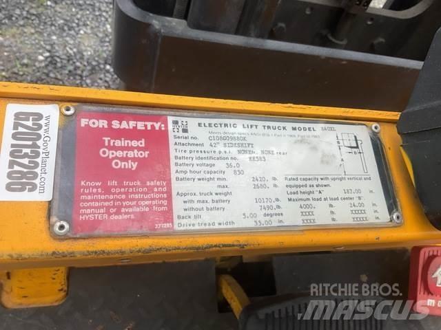 Hyster E40XL Elektrische heftrucks
