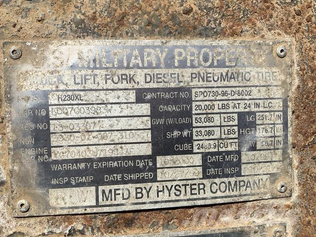 Hyster H230XL Heftrucks overige