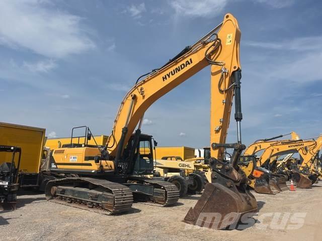 Hyundai HX380L Rupsgraafmachines