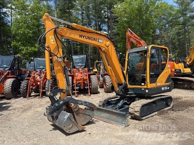Hyundai R55-9A Rupsgraafmachines