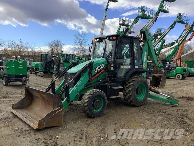 JCB 3CX Graaf-laadcombinaties