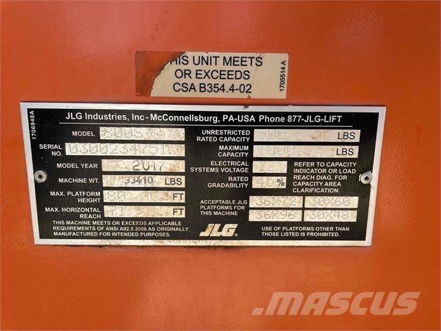 JLG 800S Telescoophoogwerkers