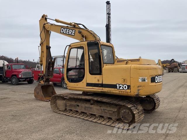 John Deere 120 Rupsgraafmachines