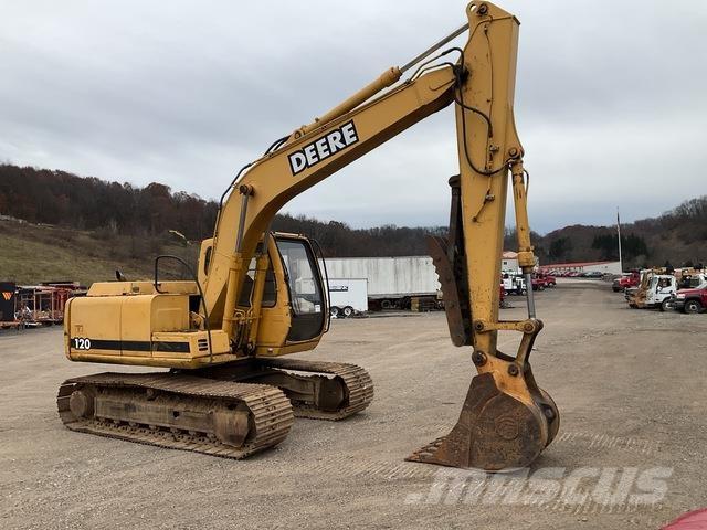 John Deere 120 Rupsgraafmachines