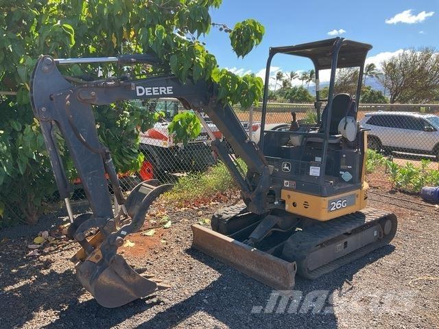 John Deere 26G Rupsgraafmachines