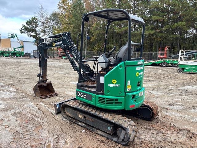 John Deere 26G Rupsgraafmachines