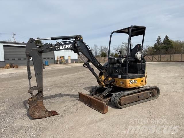 John Deere 27D Rupsgraafmachines