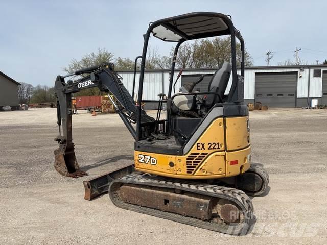 John Deere 27D Rupsgraafmachines