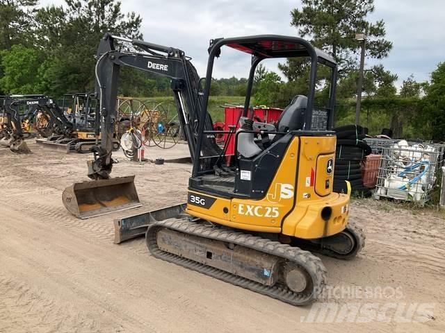 John Deere 35G Rupsgraafmachines