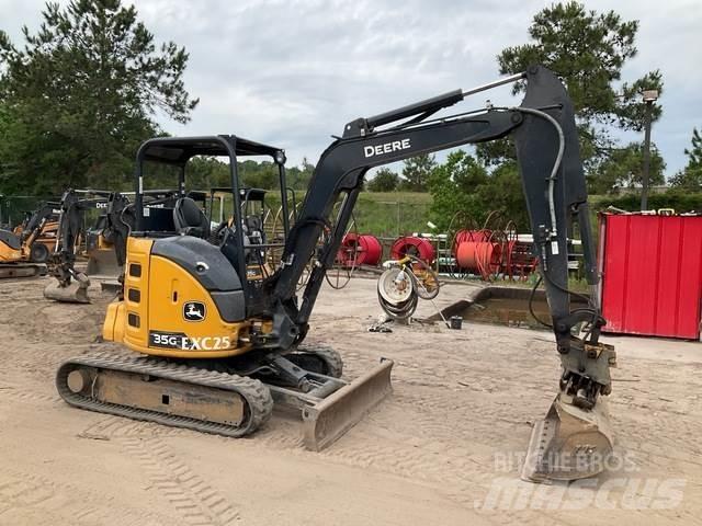 John Deere 35G Rupsgraafmachines