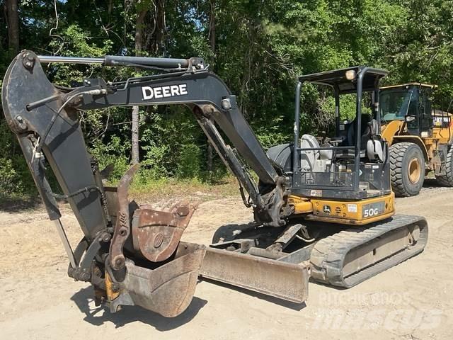John Deere 50G Rupsgraafmachines