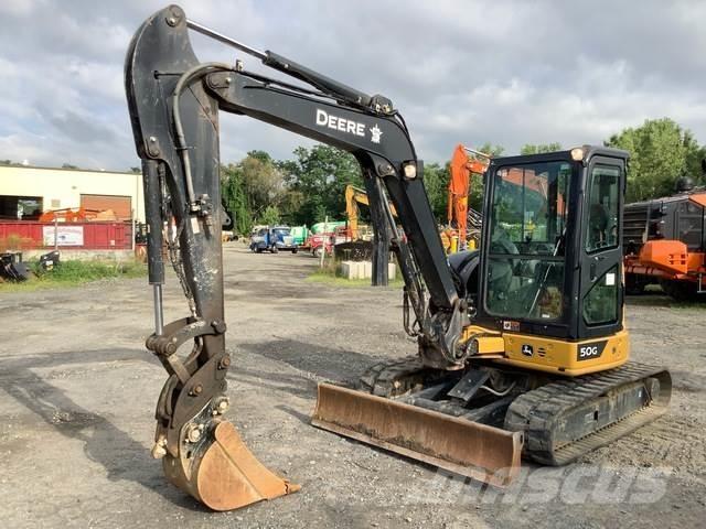 John Deere 50G Rupsgraafmachines