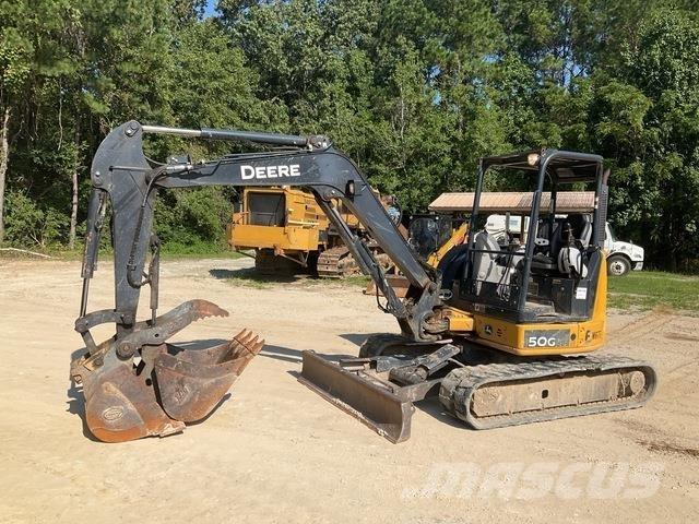 John Deere 50G Rupsgraafmachines