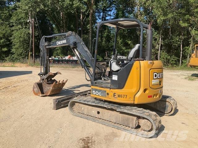 John Deere 50G Rupsgraafmachines