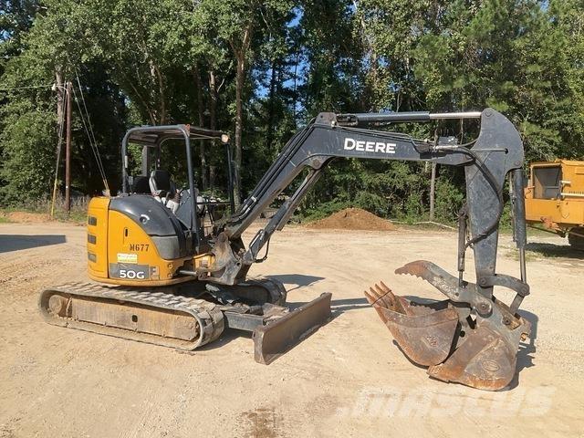 John Deere 50G Rupsgraafmachines