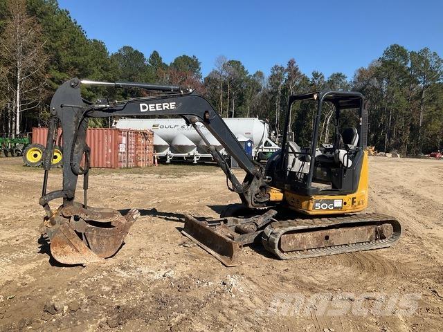 John Deere 50G Rupsgraafmachines