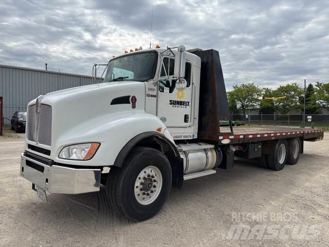 Kenworth T440 Platte bakwagens