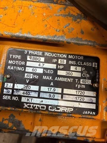  Kito Corp Takels, lieren en materiaalliften