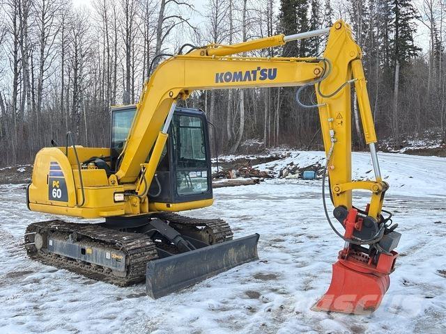Komatsu PC60-8 Rupsgraafmachines
