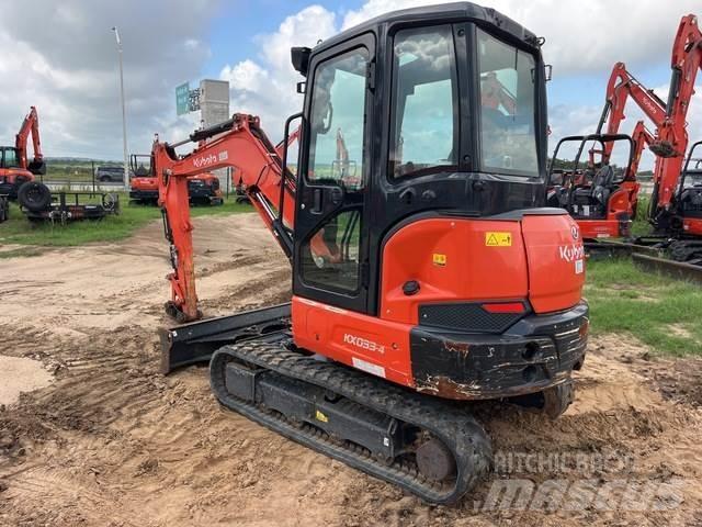 Kubota KX033-4 Rupsgraafmachines