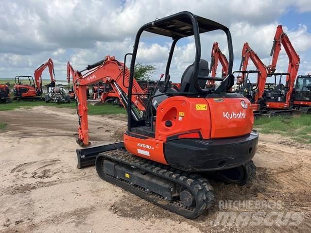 Kubota KX040-4 Rupsgraafmachines