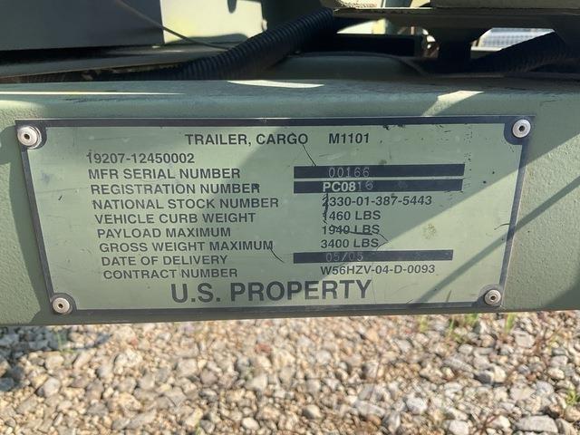  Raytheon M1101 Overige aanhangers