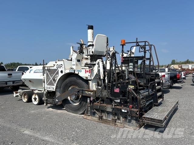 Roadtec RP-190 Asfaltafwerkmachines
