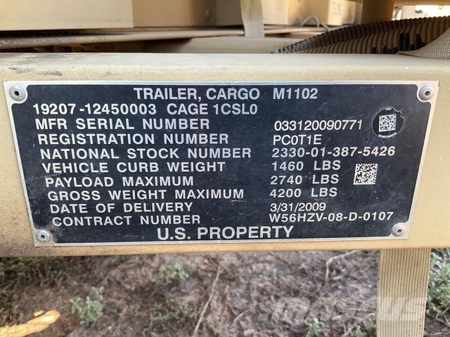 Schutt M1102 Overige aanhangers