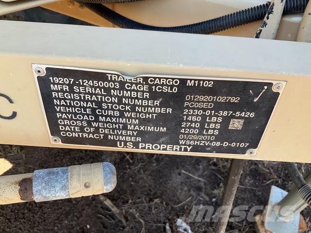 Schutt M1102 Overige aanhangers