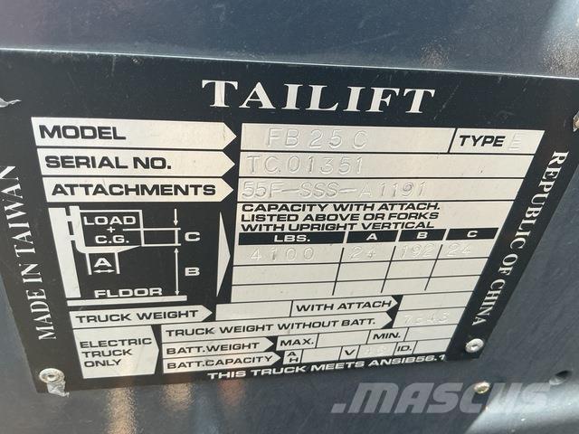 Tailift FB25C Elektrische heftrucks