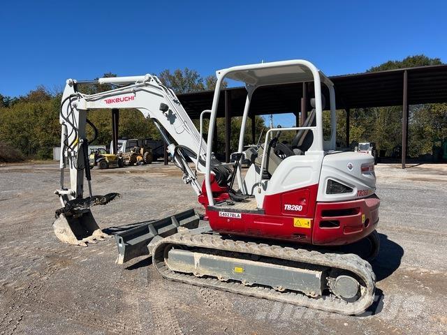 Takeuchi TB260 Rupsgraafmachines