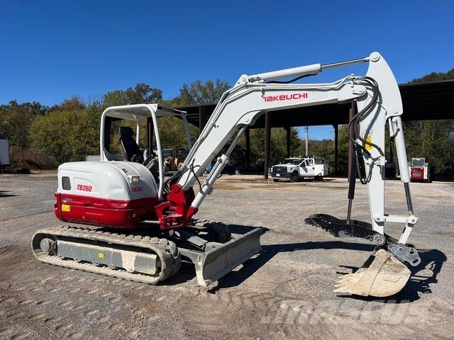 Takeuchi TB260 Rupsgraafmachines