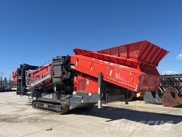 Terex 883+ Zeefinstallatie