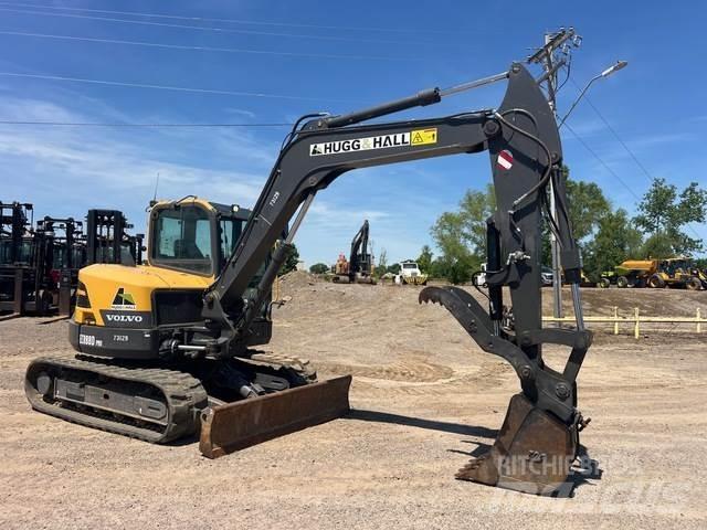 Volvo ECR88D Rupsgraafmachines