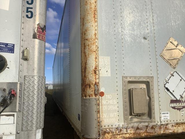 Wabash DVCVHPC Gesloten opbouw trailers