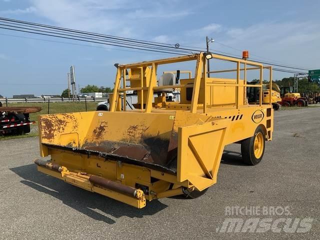 Weiler W330 Asfalteermachine accessoires