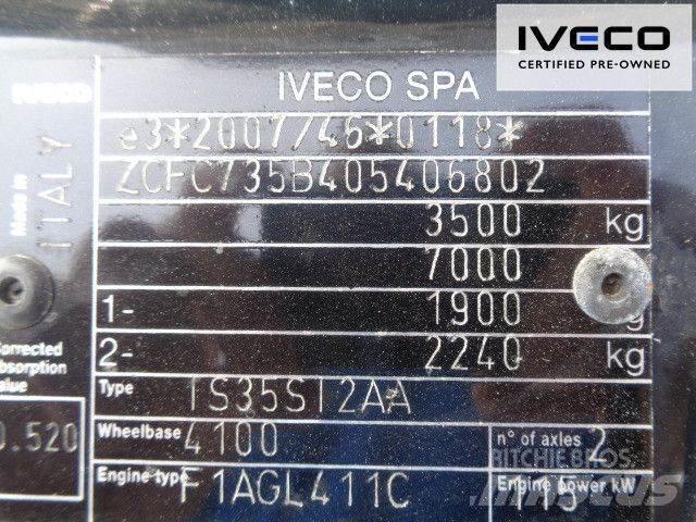 Iveco 35S16 Bakwagens met gesloten opbouw