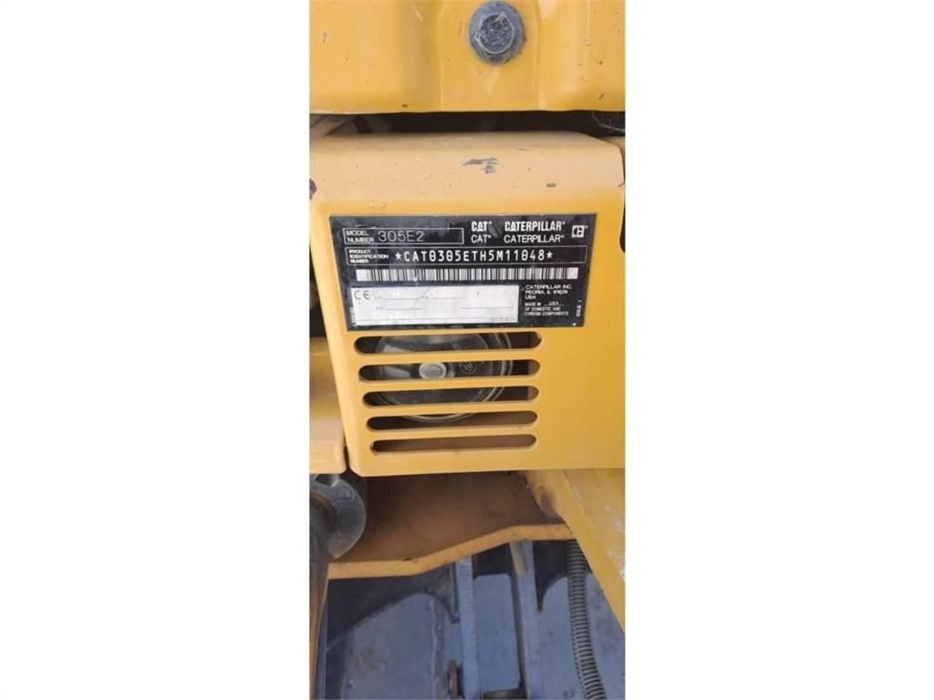 CAT 305E2 Minigraafmachines < 7t