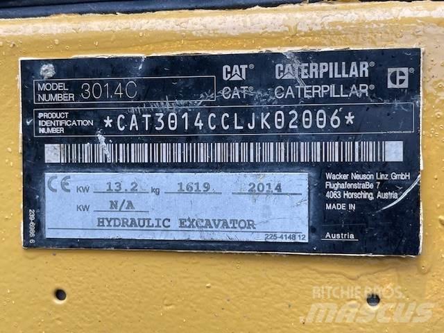 CAT 301.4 Midigraafmachines 7t - 12t