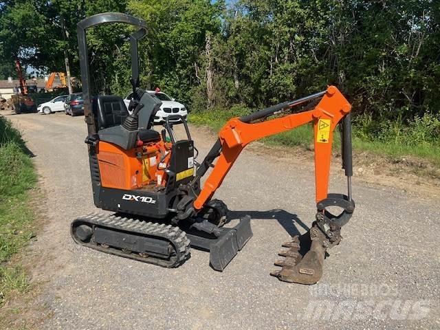 Doosan DX10Z Midigraafmachines 7t - 12t