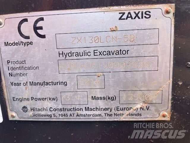 Hitachi ZX130-5B Rupsgraafmachines
