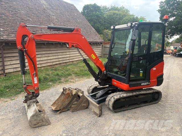 Kubota KX027-4 Midigraafmachines 7t - 12t