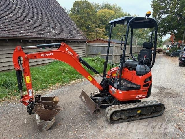 Kubota U17-3 Midigraafmachines 7t - 12t