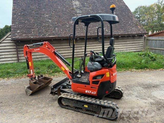 Kubota U17-3 Midigraafmachines 7t - 12t